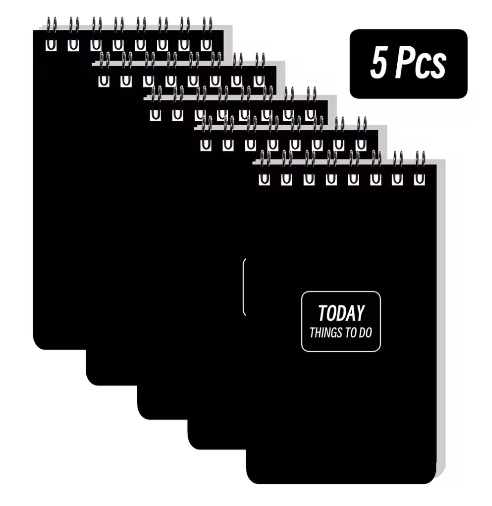 A7 Mini Notebook Takenlijst – Compact Notitieboek voor School, Werk en Reizen