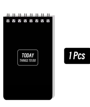 A7 Mini Notebook Takenlijst – Compact Notitieboek voor School, Werk en Reizen