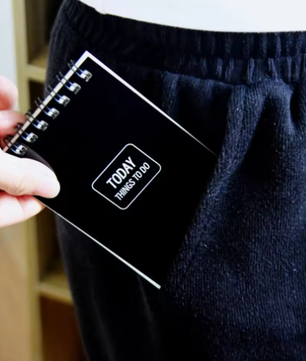 A7 Mini Notebook Takenlijst – Compact Notitieboek voor School, Werk en Reizen