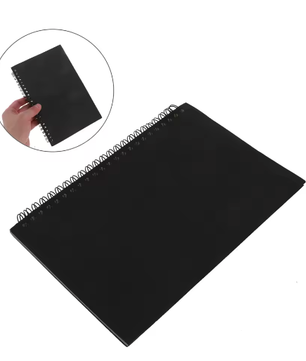 Vintage Kraft Spiraal Notitieboekje – Dagboek en; Planner voor Schrijven, Tekenen en Schetsen – 8,3 x 11,7 cm