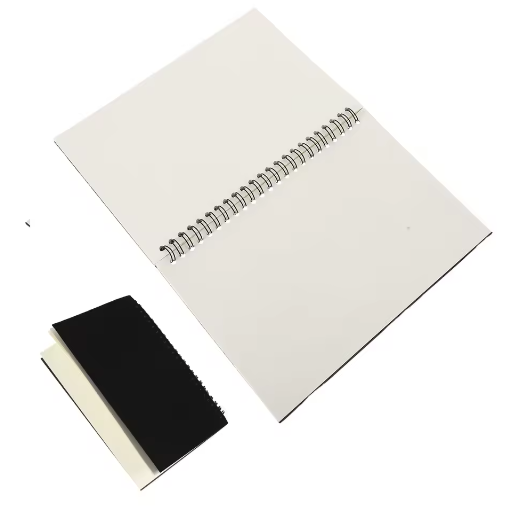 Vintage Kraft Spiraal Notitieboekje – Dagboek en; Planner voor Schrijven, Tekenen en Schetsen – 8,3 x 11,7 cm