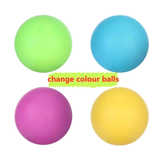 Kleurrijke Vent Bal – Veilig TPR Knijp Fidget Speelgoed voor Stressverlichting