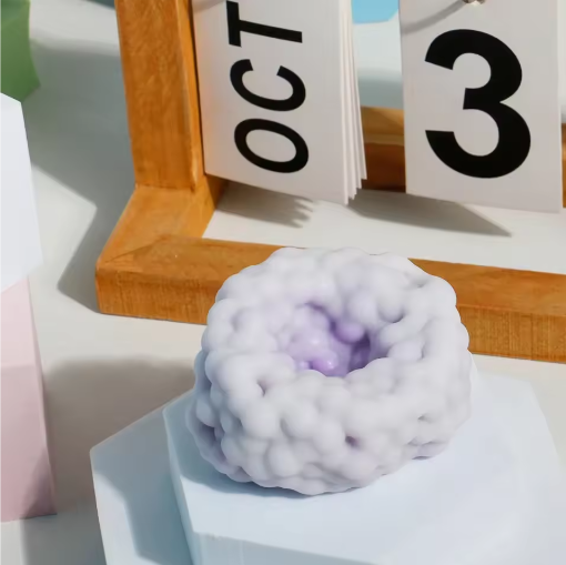 Knapperige Squishy Stressbal – Dubbele Textuur Fidget Speelgoed voor Angstverlichting en Focus