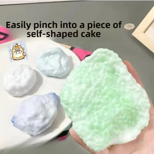 Knapperige Squishy Stressbal – Dubbele Textuur Fidget Speelgoed voor Angstverlichting en Focus