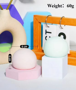 Knapperige Squishy Stressbal – Dubbele Textuur Fidget Speelgoed voor Angstverlichting en Focus