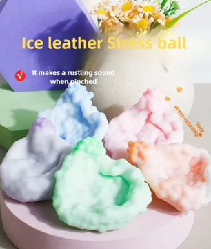Knapperige Squishy Stressbal – Dubbele Textuur Fidget Speelgoed voor Angstverlichting en Focus