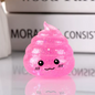 Glitter Squishy Poep Stressbal – Grappige Stretch Knijpbal Fidget Speelgoed 6,5 x 5,5 cm