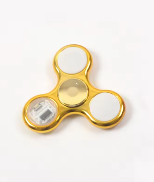 6 Kleuren LED Fidget Spinner – Lichtgevende Hand Spinner voor Stressverlichting