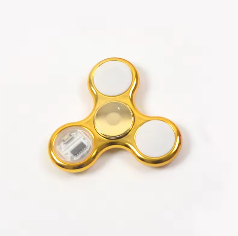 6 Kleuren LED Fidget Spinner – Lichtgevende Hand Spinner voor Stressverlichting