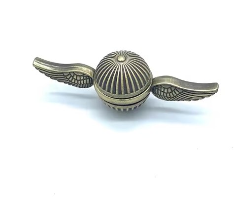 EDC Metalen Vingertop Gyroscoop Fidget Spinner – Roterende Orb Stress Speelgoed 8 x 2,8 x 2,8 cm