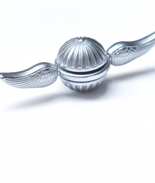 EDC Metalen Vingertop Gyroscoop Fidget Spinner – Roterende Orb Stress Speelgoed 8 x 2,8 x 2,8 cm