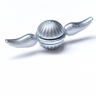 EDC Metalen Vingertop Gyroscoop Fidget Spinner – Roterende Orb Stress Speelgoed 8 x 2,8 x 2,8 cm