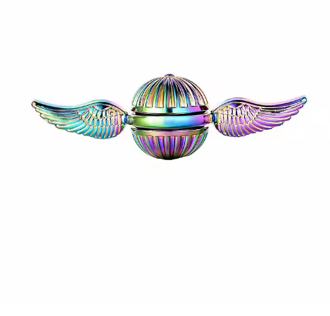 EDC Metalen Vingertop Gyroscoop Fidget Spinner – Roterende Orb Stress Speelgoed 8 x 2,8 x 2,8 cm