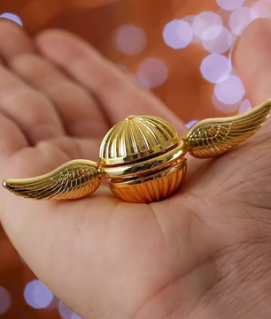 EDC Metalen Vingertop Gyroscoop Fidget Spinner – Roterende Orb Stress Speelgoed 8 x 2,8 x 2,8 cm