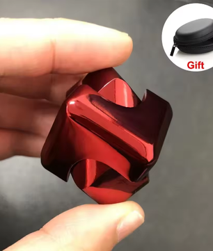 Legering Kubus Spinner Vingertop Gyroscoop – Draagbaar Fidget Anti Stress Speelgoed