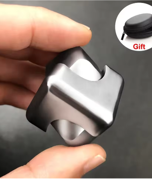 Legering Kubus Spinner Vingertop Gyroscoop – Draagbaar Fidget Anti Stress Speelgoed