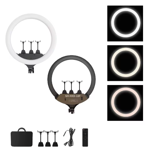 45 cm Ringlicht met Statief – USB Dimbare LED Selfie Lamp voor Fotografie Studio