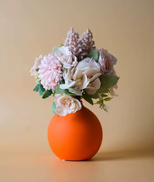 Scandinavische Keramische Vaas – Minimalistische Bloemenvaas met Knelpunt Design voor Tafel en Plank