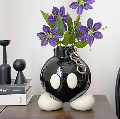 Originele Keramische Boomvaas – Moderne Ins Stijl Decoratieve Vaas voor Woonkamer en Hal