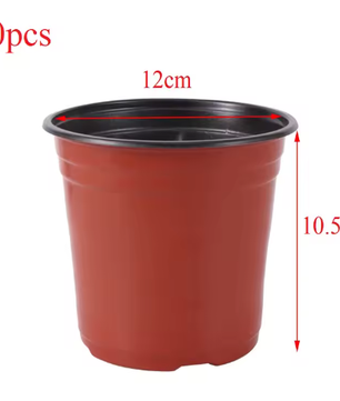 Plastic Kweekpot met Lade – Valbestendige Grow Box voor Planten en Transplantatie