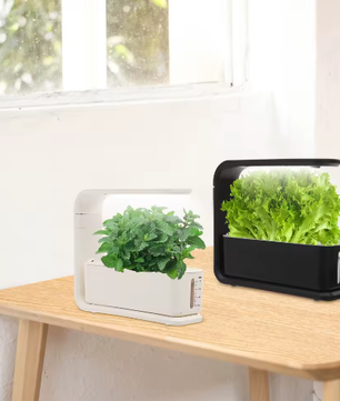 Hydrocultuur Planter met LED Grow Light – Indoor Kruiden Kweekset voor Keuken en Vensterbank