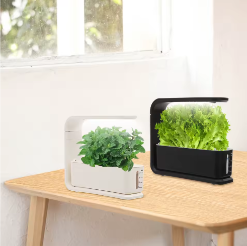 Hydrocultuur Planter met LED Grow Light – Indoor Kruiden Kweekset voor Keuken en Vensterbank