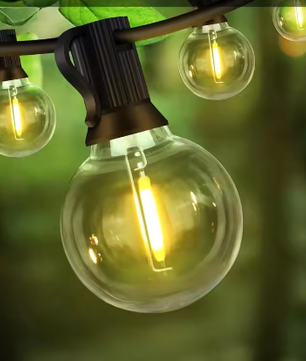 G40 LED Globe Lichtslinger voor Buiten – Waterdichte Tuinverlichting met EU Stekker