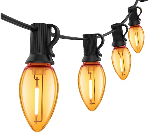 C7 LED Kleurrijke Lichtslinger Buiten – Waterdichte RGB Feestverlichting