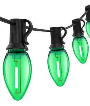 C7 LED Kleurrijke Lichtslinger Buiten – Waterdichte RGB Feestverlichting