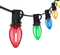 C7 LED Kleurrijke Lichtslinger Buiten – Waterdichte RGB Feestverlichting