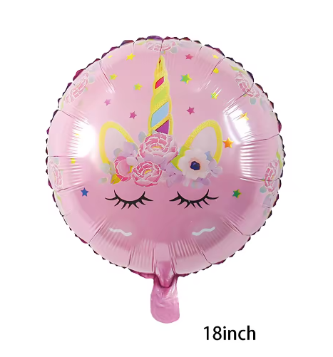 Eenhoorn Party Banner met Ballon – Verjaardag Decoratie voor Kinderfeest