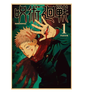 Vintage Anime Poster Gojo Satoru – Kraftpapier Wanddecoratie