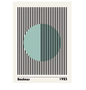 Bauhaus Minimalistische Zwart-Wit Canvas Poster Wanddecoratie