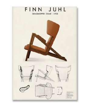 Bauhaus Minimalistische Zwart-Wit Canvas Poster Wanddecoratie