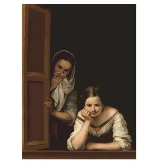 Grappige Mona Lisa Toiletrol Canvas Poster Badkamer Wanddecoratie