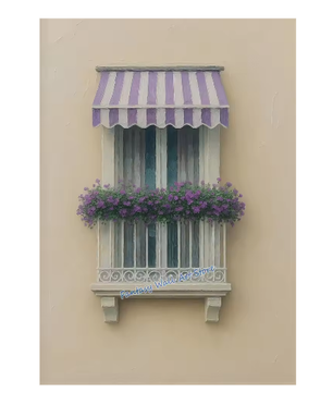 Mediterrane Strand Poster – Italiaanse Kust Canvas Wanddecoratie
