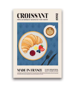 Wereldkeuken Canvas Poster – Heerlijk Eten Muurdecoratie