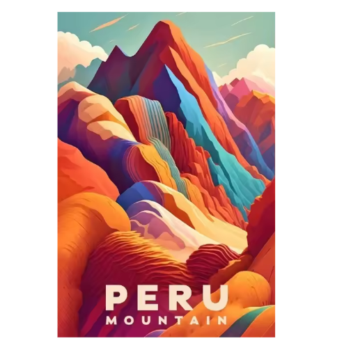 Wereld Steden Canvas Poster – Reis Landmark Muurdecoratie