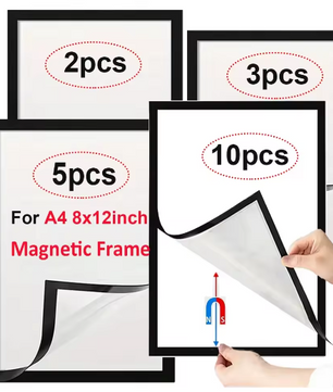 A4 Magnetisch Poster Frame – Zelfklevend Display Frame