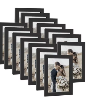 Set van 14 Houten Fotolijsten – Wand- en Tafel Fotoframes