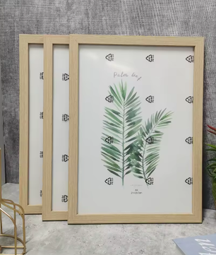 Set van 3 Houten Fotolijsten – Wand en Tafel Foto Frames