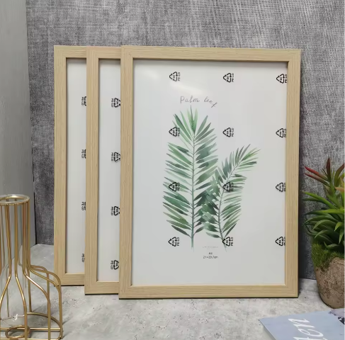 Set van 3 Houten Fotolijsten – Wand en Tafel Foto Frames