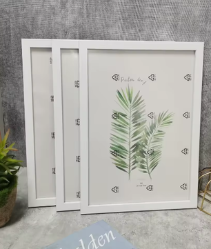 Set van 3 Houten Fotolijsten – Wand en Tafel Foto Frames