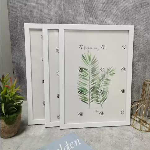 Set van 3 Houten Fotolijsten – Wand en Tafel Foto Frames
