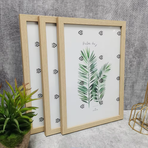 Set van 3 Houten Fotolijsten – Wand en Tafel Foto Frames