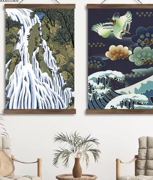 Magnetisch Houten Poster Frame – Canvas en Schilderij Hanger