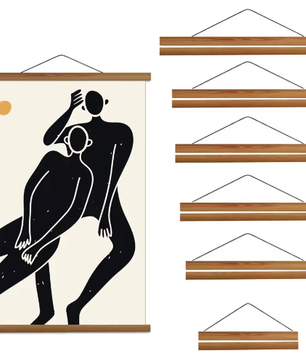 Magnetisch Houten Poster Frame – Canvas en Schilderij Hanger