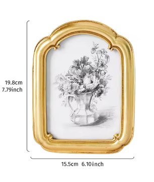 Gebogen Fotolijst Ornament – Decoratief Bureau Frame