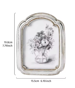 Gebogen Fotolijst Ornament – Decoratief Bureau Frame