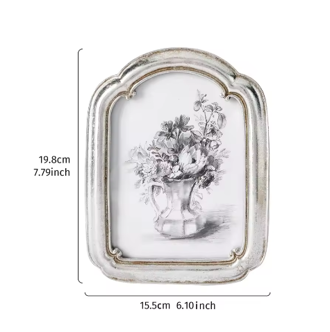 Gebogen Fotolijst Ornament – Decoratief Bureau Frame